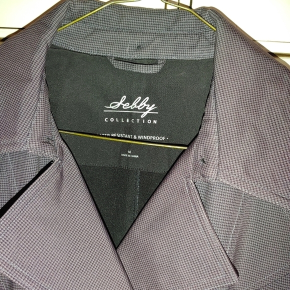 Sebby Collection women's Fall Spring Rain Jacket M - Picture 6 of 12